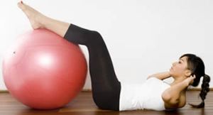 abdominal con fitball
